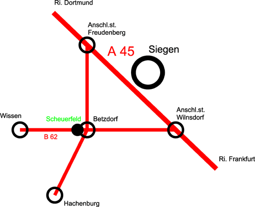 Anfahrt berrtlich